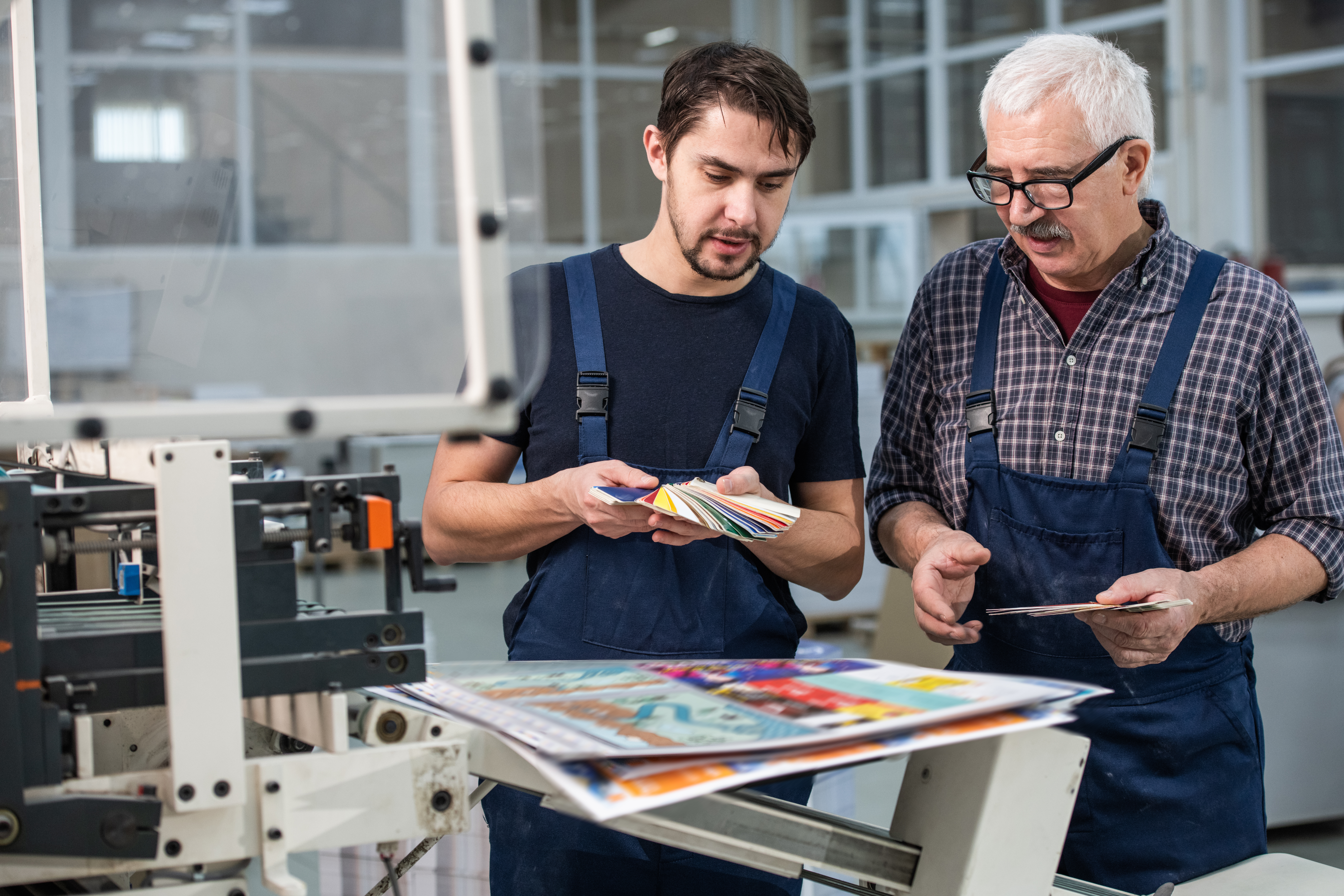 Choosing colors for printing